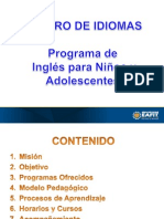 Program Presentation 2011