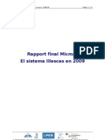 Rapport Final Micmac - Sistema Illescas 2009