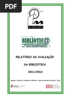 Relatório de Avaliação da Biblioteca da Escola Secundária Dr. Jorge Augusto Correia, Tavira