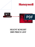 Silent Knight Price List 2005