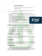 What Is Mechanical Properties