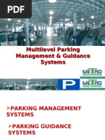 Multilevel Parking Management & Guidance Systems PARKING MANAGEMENT SYSTEMS
