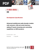 Ip Audio Module 300 Dev Spec v0102