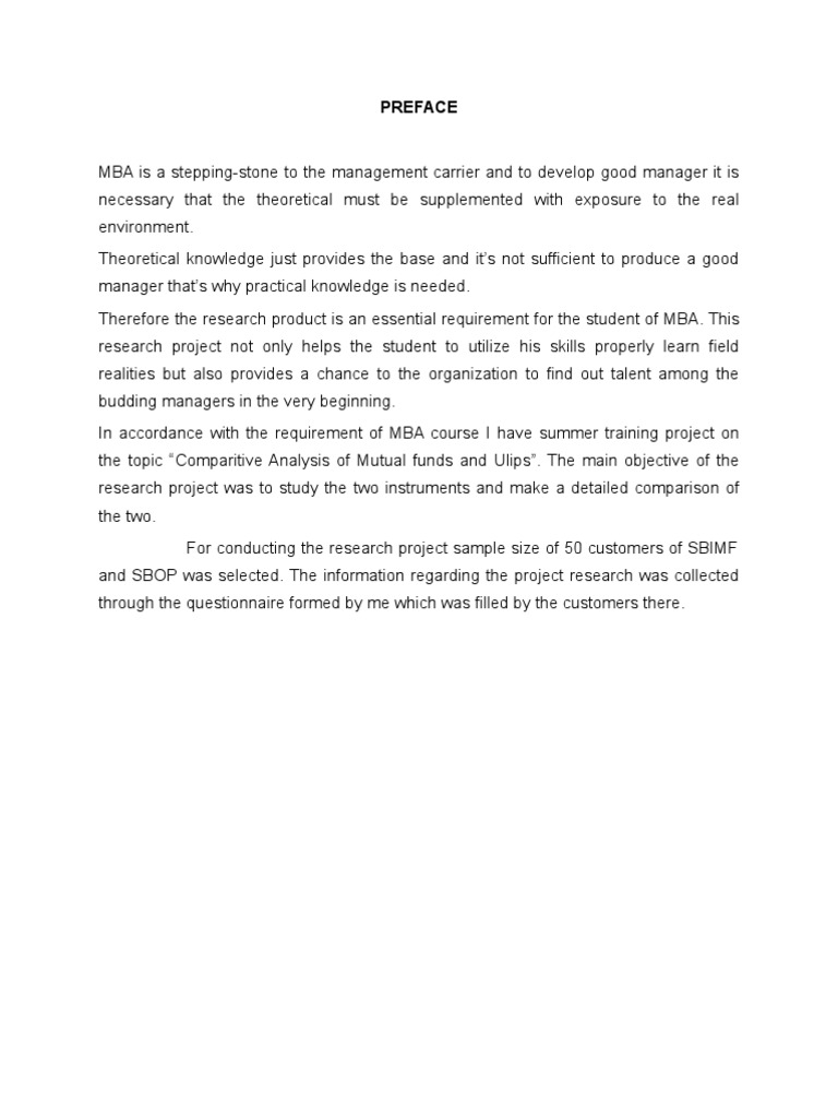 Comparative Analysis of Mutual Funds vs ULIPs | PDF | Mutual Funds ...
