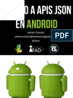 Access JSON APIs in Android