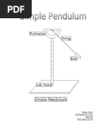 Download Simple Pendulum Lab by sagarchester SN15685729 doc pdf