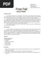 Download IB Physics Free Fall by sagarchester SN15685931 doc pdf