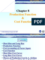 CH 8 Production and Cost Functions