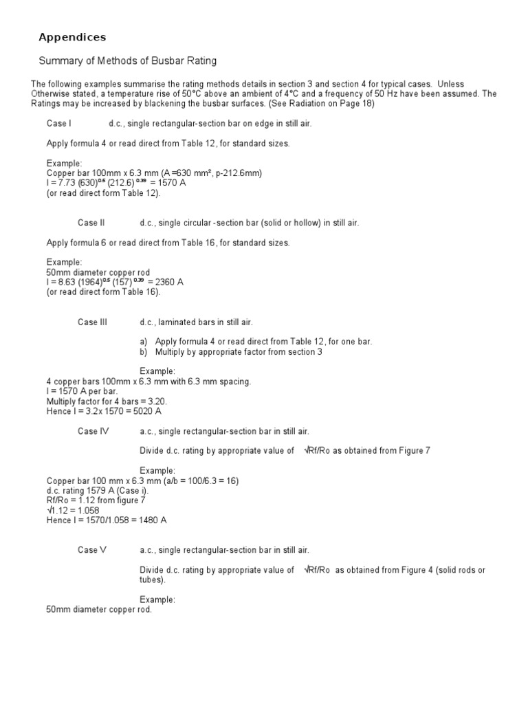 Copper Busbar | PDF | Electrical Resistivity And Conductivity ...