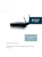 Cisco WRVS4400N v2 Admin Guide