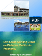 East Coast Working Group on Diabetes in Pregnancy