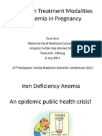 Update on Treatment Modalities of Anemia in Pregnancy_5Jul2013_v3