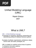 Unified Modeling Language (UML) : Rajesh Shakya 2007