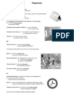 Teoria Prepositions Simplificado