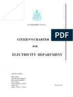 Electricity Dept Charter