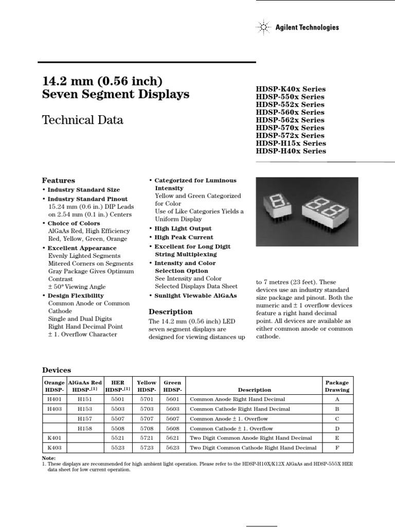 Seven Segment Display Interfacing | Descargar gratis PDF | Anode ...