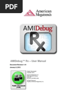 AMI Debug RX User Manual PUB