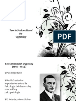 Teoria Sociocultural de Vygotsky