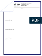 C-Quiz 3 Integration of Trig Functions