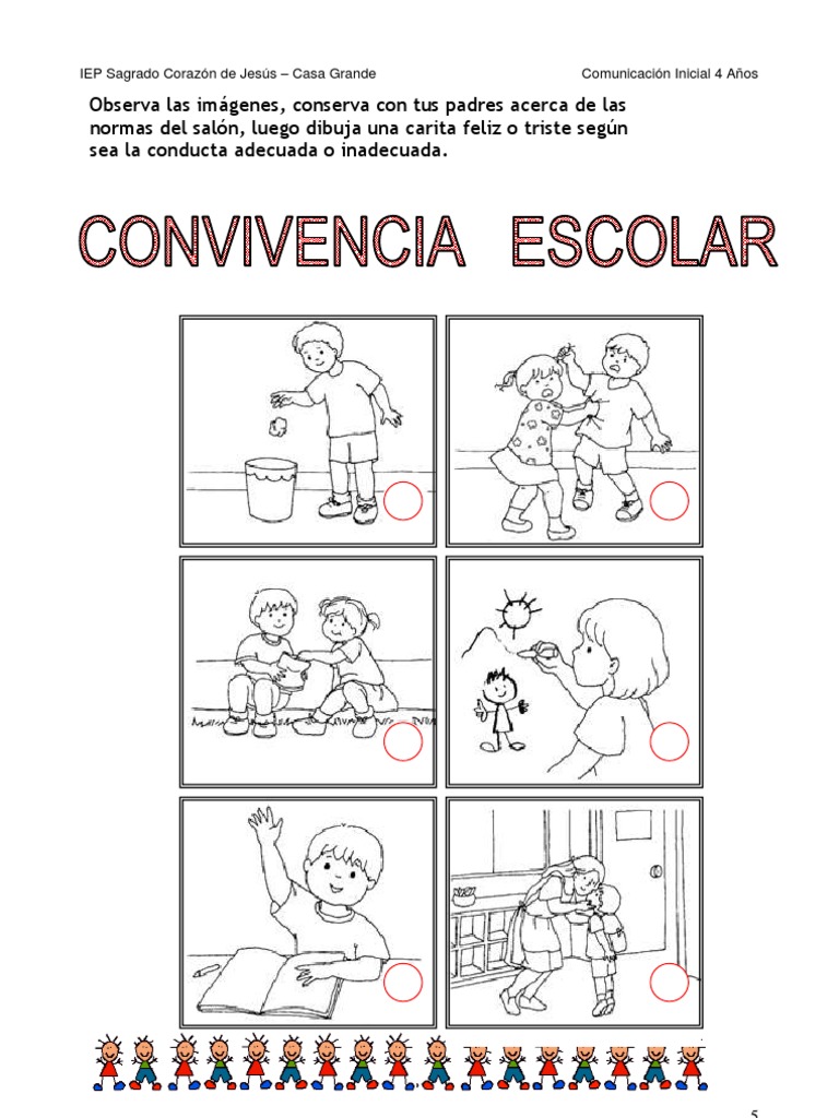 Normas de Convivencia en el Aula Infantil | PDF