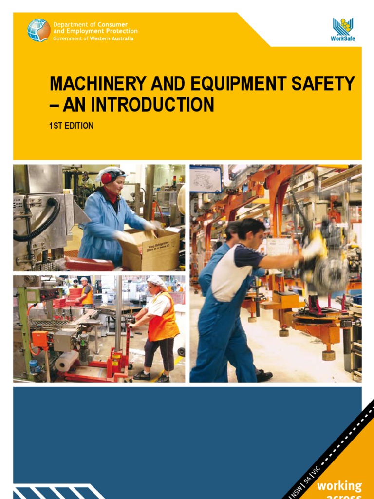 Machinery and Equipment Safety - An Introduction: 1st Edition | PDF ...