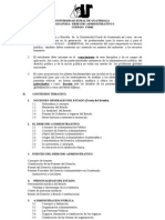 Derecho Administrativo I