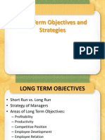 Long Term Objective