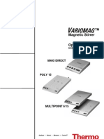 User Manual - English - Variomag - Poly 15 - Maxi Direct - Multipoint - MR - 50108213