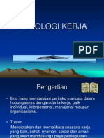 PSIKOLOGI KERJA