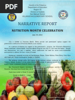 Download Narrative Report on Nutrition Month by Divine Grace Samortin SN156935571 doc pdf