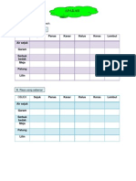 Lengkapkan Jadual Di Bawah