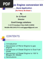 Download Small Biogas Engine Conversion Kit Rural Application by gkarthikeyan SN156936575 doc pdf