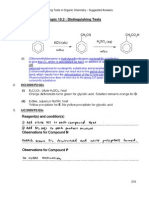 Topic 10.2 2009 Distinguishing Tests Prelim Soln