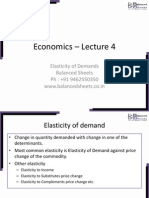 Elasticity of Demand Notes