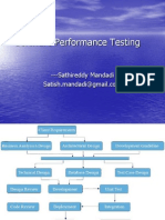 Software Performance Testing: - Sathireddy Mandadi