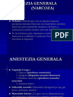Anestezia Generala (Narcoza)
