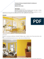 Design de interiores: O significado psicodinâmico das cores