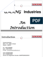 Umang Industries-Company Profile