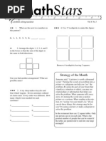 Grade 6 Math Stars