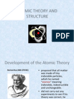Atomic Theory and Structure