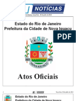 diario oficial de nova iguaçu 30 de julho de 2013.