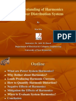 Understanding of Harmonics in Power Distribution System: Instructor: Dr. Adel. M. Sharaf