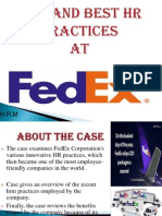 HRM Practices Fedex