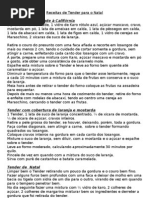 Receitas de Tender Para o Natal