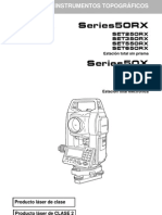 Manual de Estación Total Sokkia ES PDF