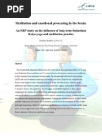 Download Sudarshan Kriya - Sri Sri Ravi Shankar -An ERP study on the influence of long term Sudarshan Kriya yoga and meditation practice by onisal SN15700153 doc pdf