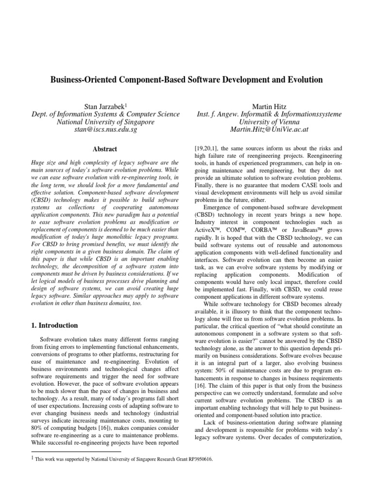 business-oriented-component-based-software-development-and-evolution