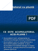 Acumulatorul Cu Plumb