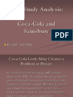 Case Study Analysis - Coca Cola Case