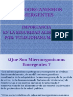 MICROORGANISMOS EMERGENTES
